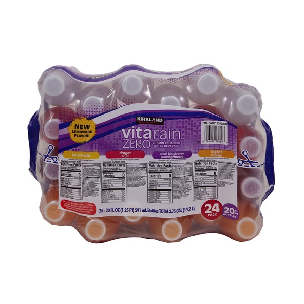 (image for) Vita Rain Vitamin Water Zero Vty 24/20 oz
